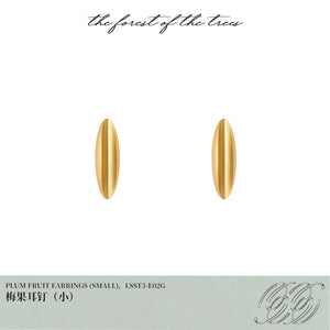 PLUM-FRUIT EARRINGS（SMALL）