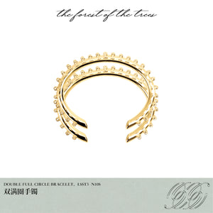 DOUBLE FULL CIRCLE BRACELET