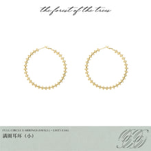 FULL CIRCLE EARRINGS (SMALL)