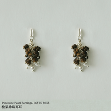 LELALES Pinecone Pearl Earrings
