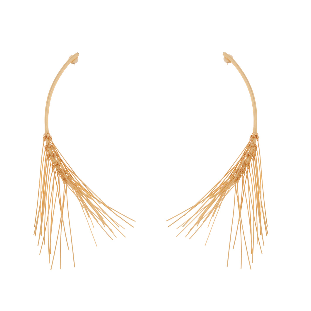 Half String Pine Needles Earrings