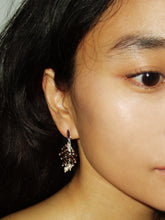 LELALES Pinecone Pearl Earrings