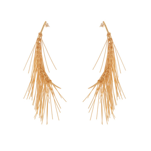 Whole String Of Pine Needle Earrings