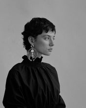 Thin Crab-Shaped Oversized Earrings