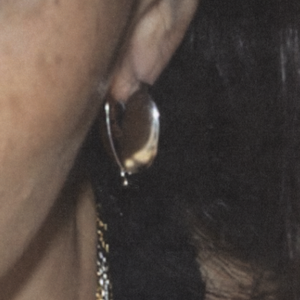 Semicircular Opening Earrings