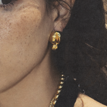 Double-Size Beads Earrings