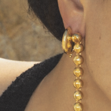 Semicircular Opening Earrings