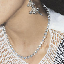 Beads Necklace （Plating: 18K Platinum +Zircon）