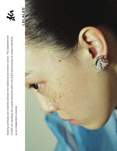 Thick Pine Needle Tassel Earrings