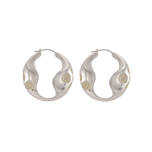 Crab-Shaped Earrings
