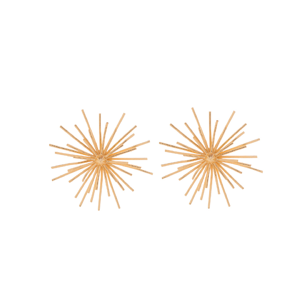Rounded Pine Needles Earrings