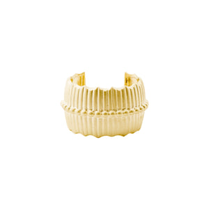 Narrow Wave-Shaped Ring
