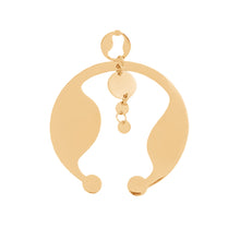 Thin Crab-Shaped Oversized Earrings