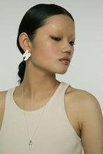 Small Red Jade Earrings