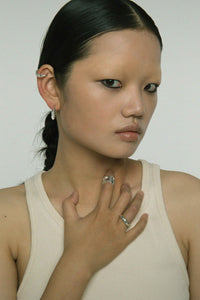 Oval Layered Earrings