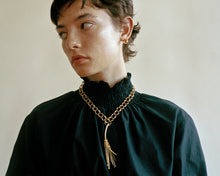 Crab-Shaped Pine Needles Necklace