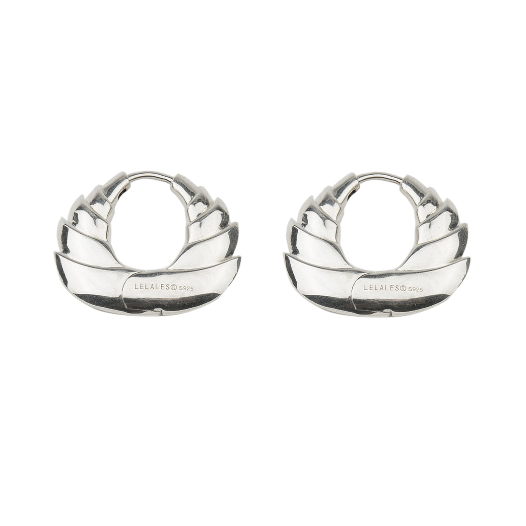 Oval Layered Earrings