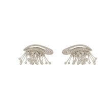 Thick Pine Needle Tassel Earrings