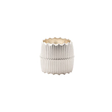 Wide Wave-Shaped Ring