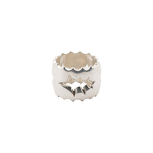 Bark-Shaped Cutout Ring