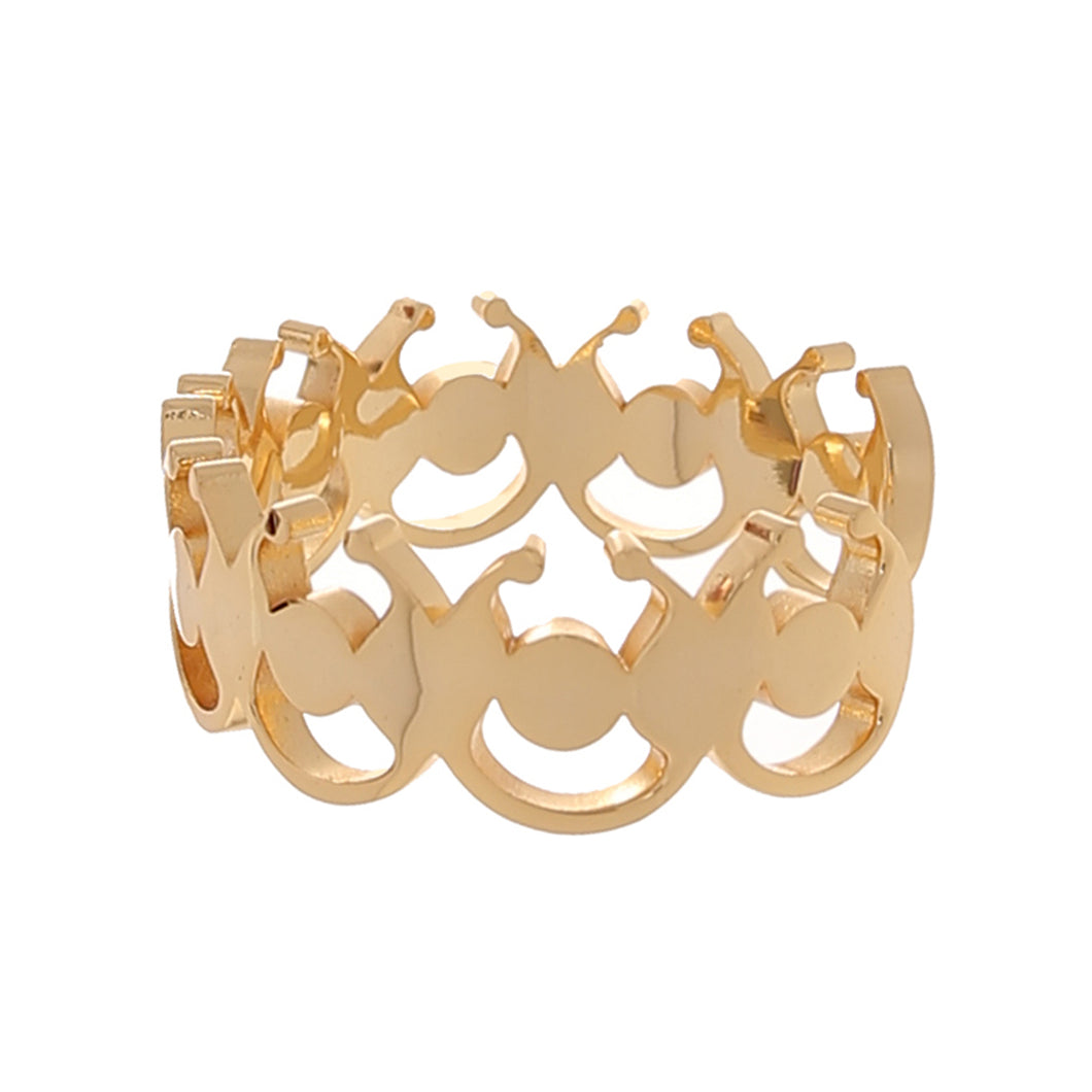 Crab-Shaped Pattern Bracelet