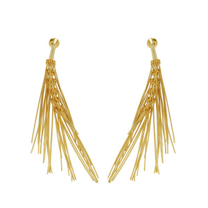Golden Pine Needles Earrings (mini)