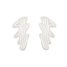 Wave-Shaped Earrings