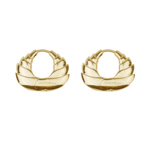 Oval Layered Earrings