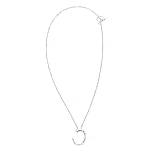 Thin C-Shaped Necklace