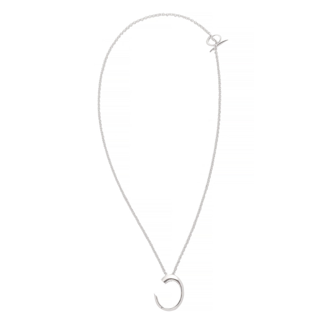 Thin C-Shaped Necklace