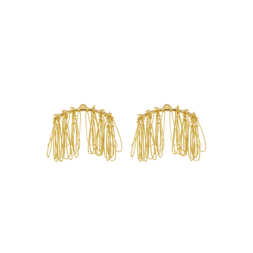 Horizontal Pine Needles Earrings