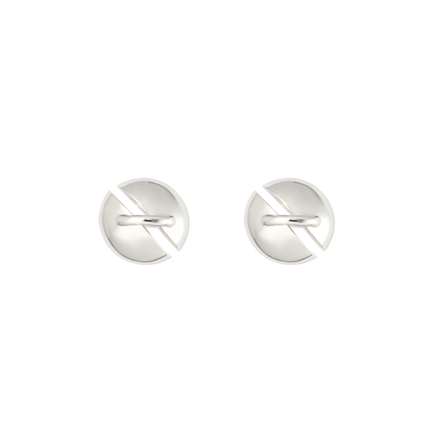 Round Buckle Earrings