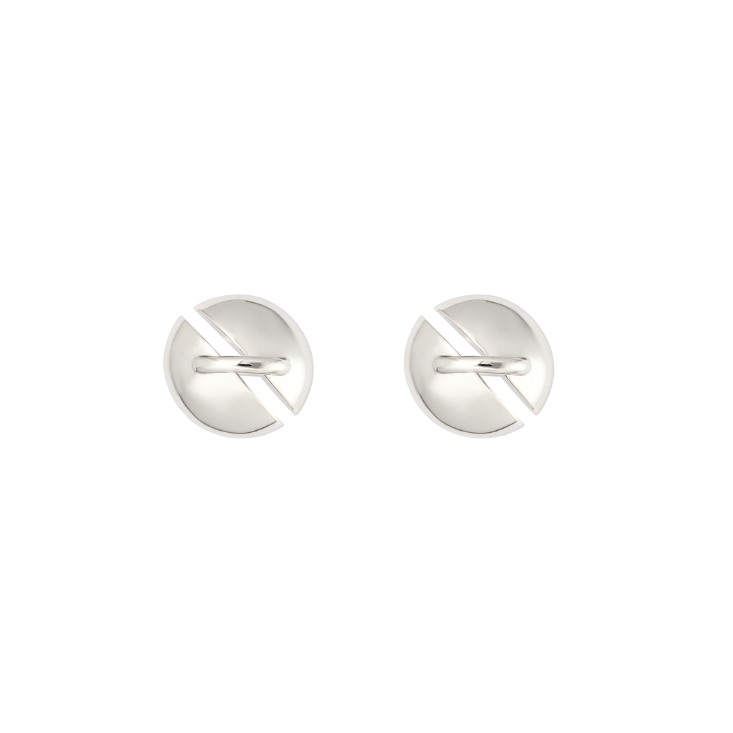 Round Buckle Earrings