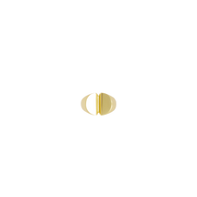 Concave Round-Facet Ring