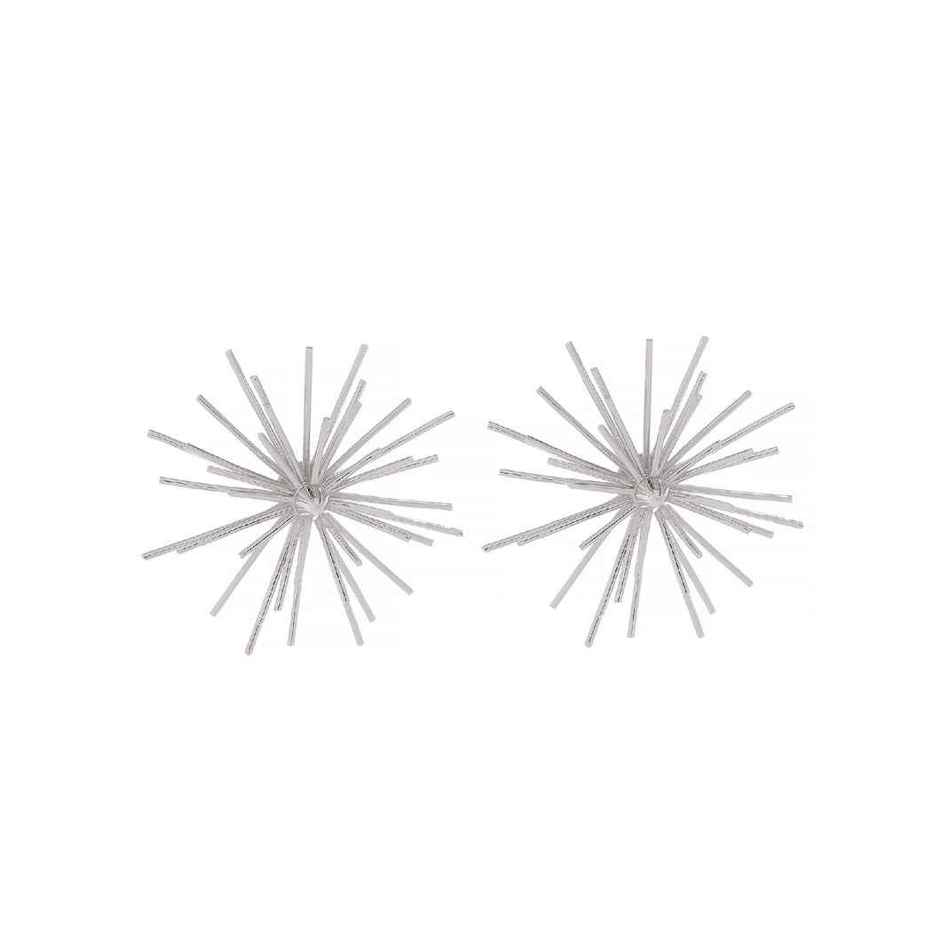 Rounded Pine Needles Earrings