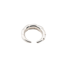 Bark-Shaped Open Ring