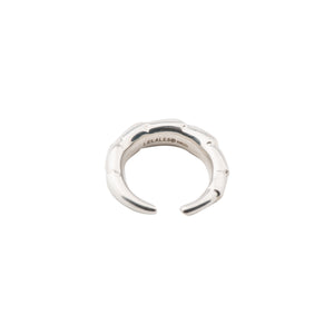 Bark-Shaped Open Ring